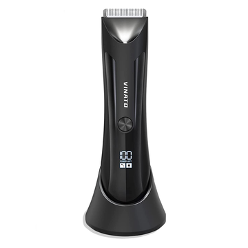 Waterproof Groin Hair Trimmer for Men Ball Shaver USB Recharge