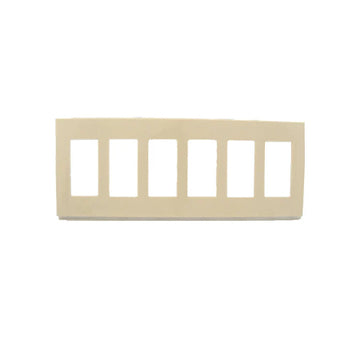 Leviton 80326-SE 6-Gang Decora