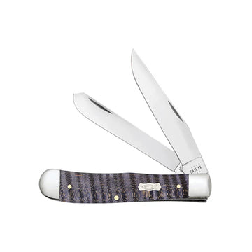 Case XX WR POCKET KNIFE TRAPPER - SMOOTH PURPLE CURLY MAPLE
