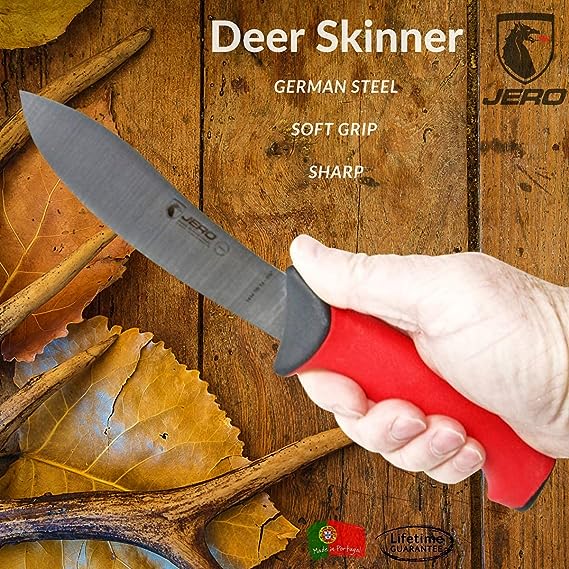 Jero Pro Series TR Deer Skinner - Perfect Hunting and Camp Knife