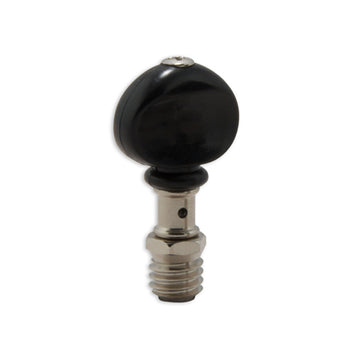 Perma tension™ banjo 5th Peg nickel w/ Black button
