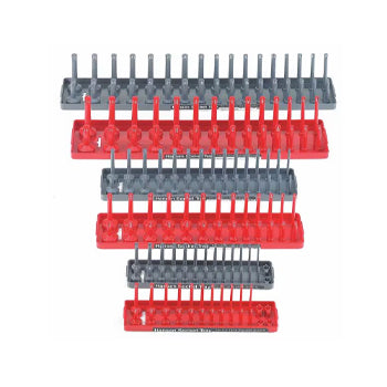 Socket Tray Six pack - Red & Grey