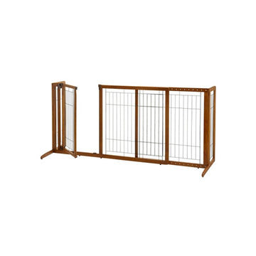 Deluxe Freestanding Pet Gate - Large