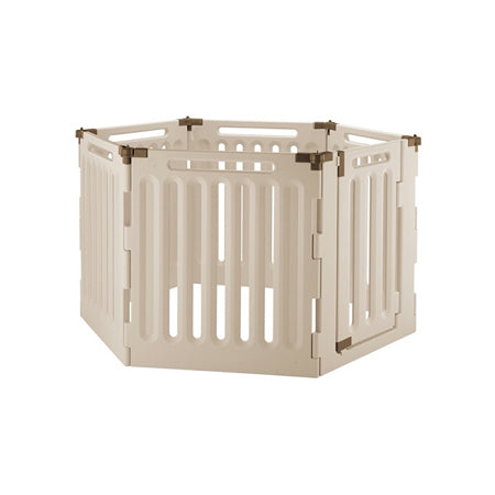 Convertible Indoor Outdoor 6 Panel Pet Playpen