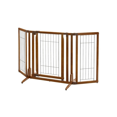 Premium Plus Freestanding Pet Gate with Door