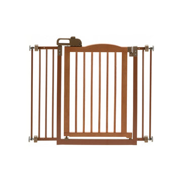 One-Touch Gate II in Brown