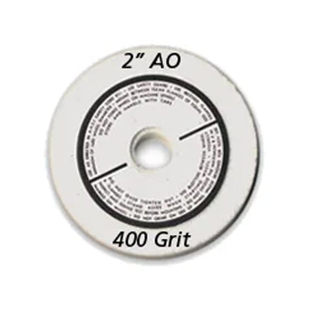 2" Ao Unmtd Wheel, 3/8 Arbor,  400 Grit