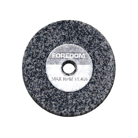 2" Salt & Pepper Unmtd Wheel, 1/4 Arbor, 46 Grit