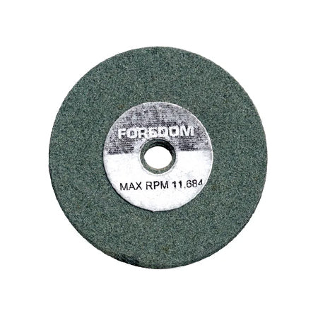 2" Silicon Carbide Unmtd Wheel, 1/4 Arbor, Green, 100 Grit