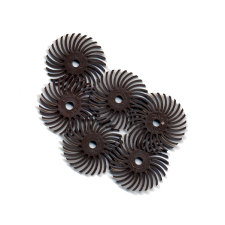1" Radial Bristle Disc,Grit, 6-Pk