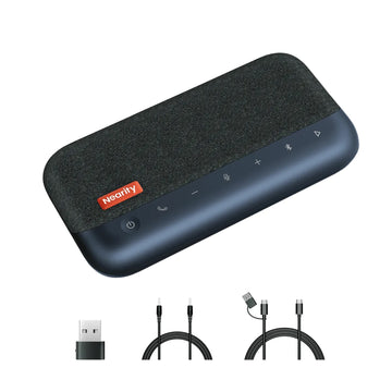 SP300 Audio Pro Bluetooth Speakerphone with 6 AI Noise Cancelling Mics for Crystal-Clear Communication