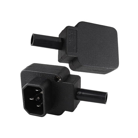 2Pack IEC Connector Assembly Adapter Rewirable Plug C13 C14