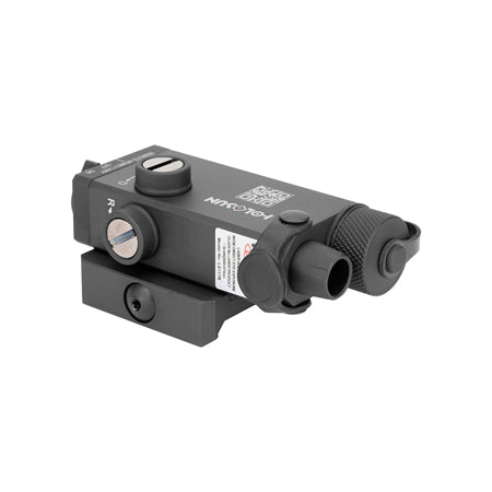LS117 Single Red/Green Laser for Long Guns | Waterproof Lightweight Durable Aluminum Black Gun Laser
