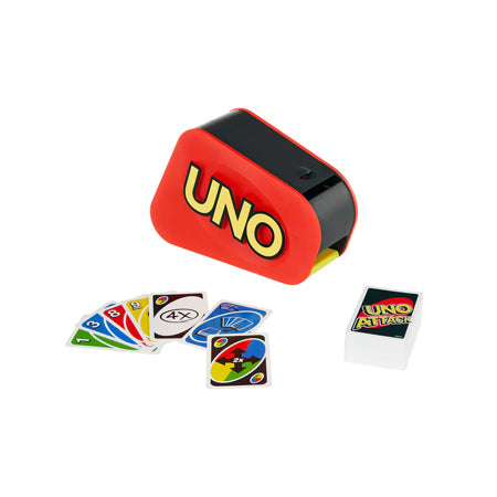 UNO Attack Card Game for Family Night with Card Launcher