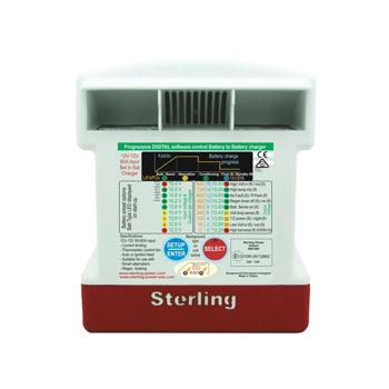 Non-waterproof white case 12v input to 36v output (70amp input & 23amp output)