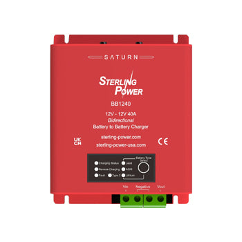 Non-waterproof RED case 12v input-12v output (40amp input & 40amp output)
