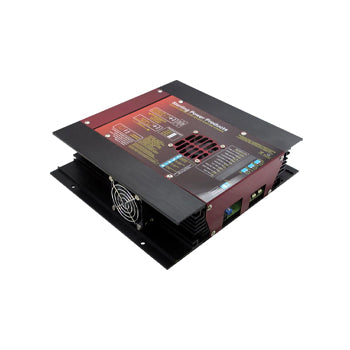 12V-12V 50amp output - black case