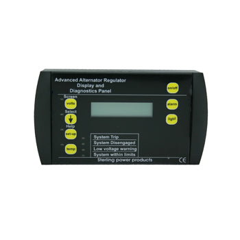 24V-12V 30amp in at 24v, 50 amp output at 12v - black case