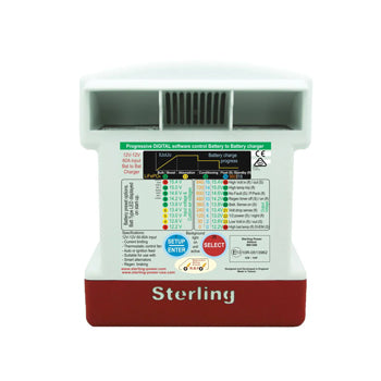 Non-waterproof white case 24v input to 12v output (35amp input & 70amp output)