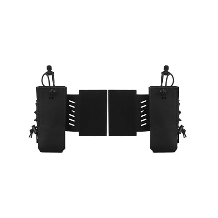 2Pcs Tactical Radio Pouch Holster, for AN/PRC148.152.163,Side Expansion with Hook and Loop,for Attach ToTactical Equipment Velcro Vest