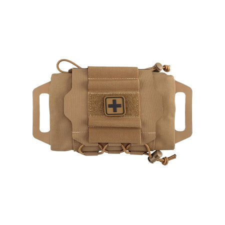 Tactical Medical Molle First Aid Pouch Two-Piece System Micro Med Kit Emergency Hunting Bag (Medium)