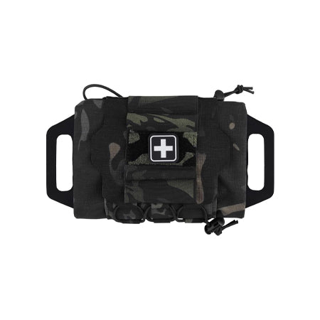 Tactical Medical Molle First Aid Pouch Two Piece System Micro Med kit Emergency Hunting Bag(Medium Size)