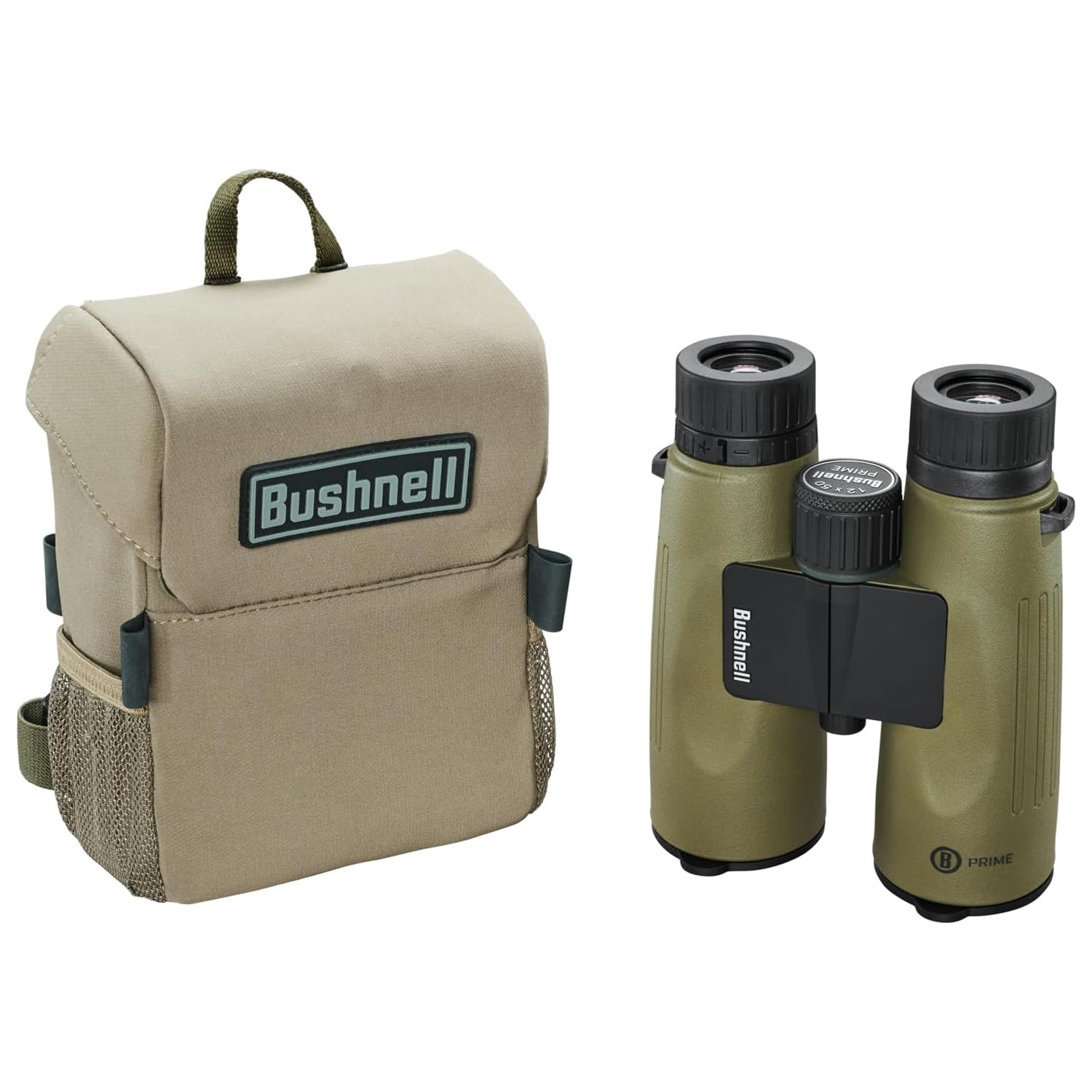 Bushnell Prime 12x50 Binoculars with Vault Bino Caddy – Waterproof