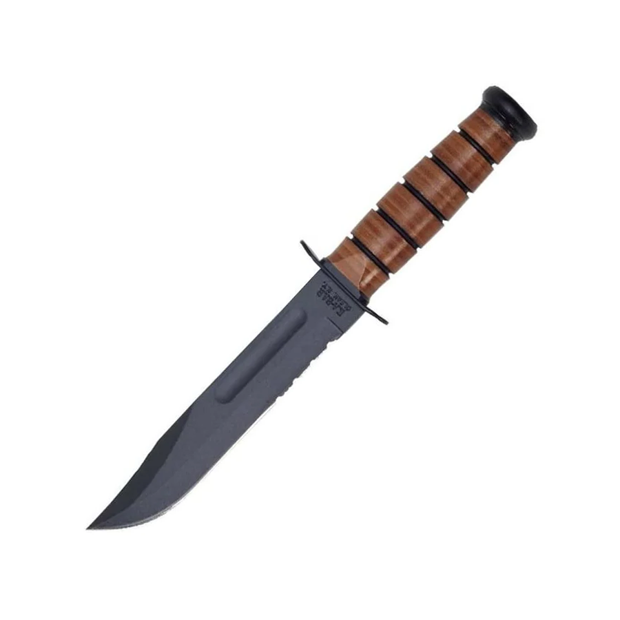 Ka-bar, Fixed Blade, Serrated Edge Blade, Crafted in USA