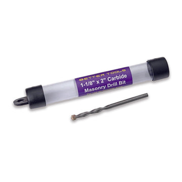 Masonry Carbide Bit, 1-1/8 x 2-Inch