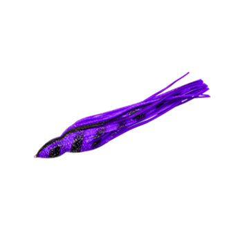 Purple glitter, black back Octopus