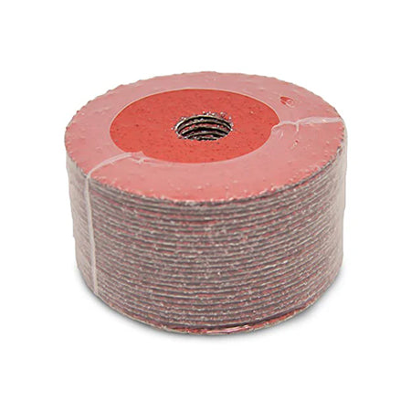 Benchmark Abrasives 4-1/2" Premium Ceramic Resin Fiber Discs with Double Resin Bond Technology