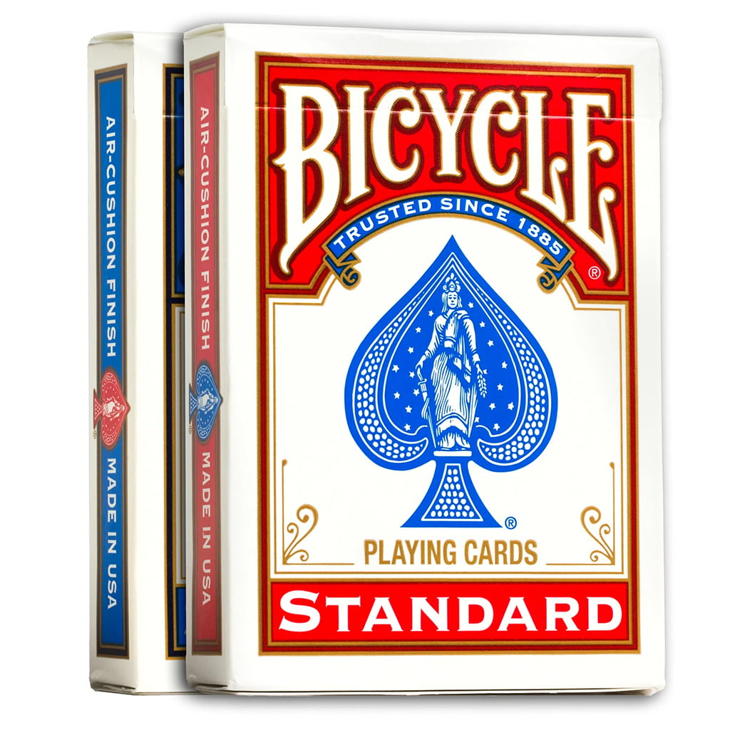 Bicycle Playing Cards 2 Pack Standard Size Standard Index