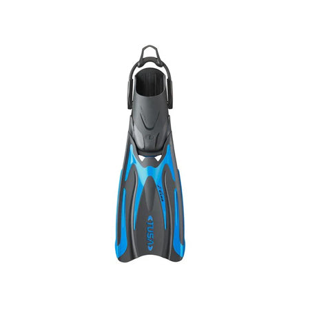 TUSA Vesna Fin with Bungee Strap - Fish Tail Blue