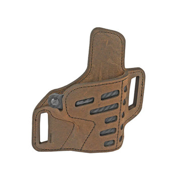 Compound Holster - Outside The Waistband - Forward Cant - Brown - Size 365, one Size