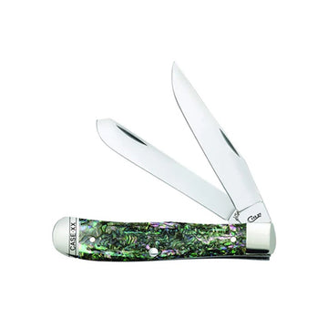 Pocket Knife Abalone Trapper - Length Closed: 4 1/8