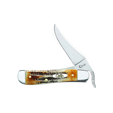 Case WR XX Pocket Knife Burnt 6.5 Bonestag Russlock Item #65303