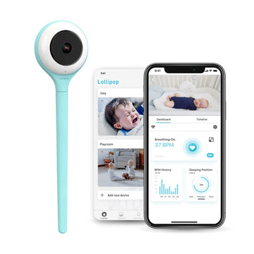Lollipop Smart Baby Camera - Turquoise