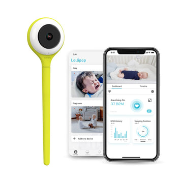 Lollipop Smart Baby Camera - Pistachio