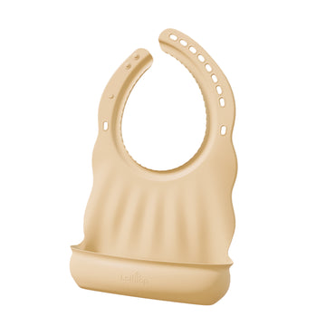Lollipop Silicone Baby Bibs (Buttermilk)