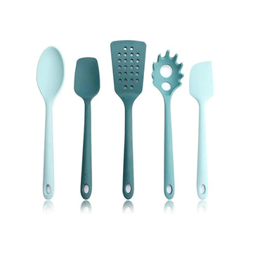 COOK WITH COLOR 5 Pc Silicone Utensils Set