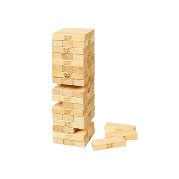 Classic Jenga Game with Genuine Hardwood Blocks