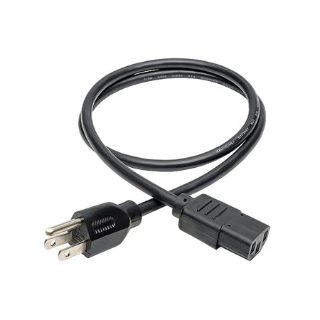 Basic Computer Cord Standard Computer Power Cord 10A,18AWG
