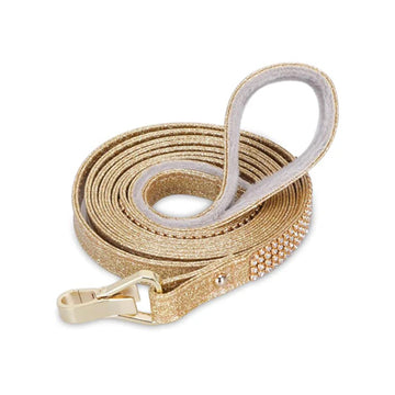 Leather Durable and Soft 5 FT Leash for Control Safety Training