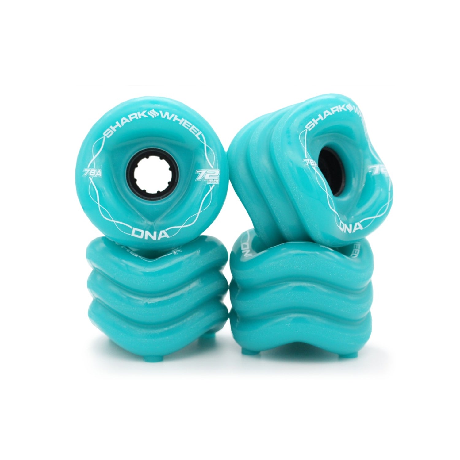 Shark Wheel 72MM, 78A DNA Turquoise