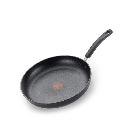 Heat Indicator Dishwasher Safe Cookware Fry Pan, 10.5-Inch, Black