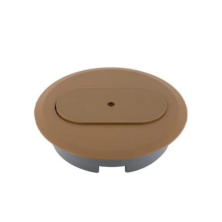 E97DSC Duplex Receptacle Flush Mount Carmel Cover