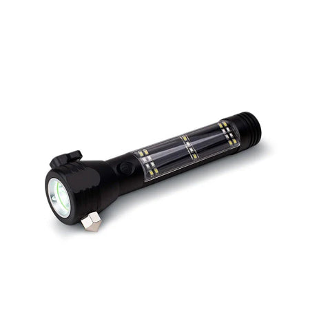 Ready Hour 9-in-1 Multi-Function LED Solar Rechargeable Flashlight