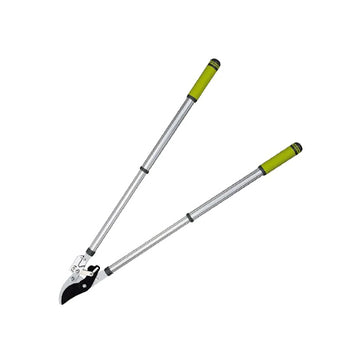 Ratcheting Extendable Bypass Lopper for Gardening - Heavy Duty Ratchet Lopper