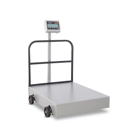 1000 / 2000 lb Mobile Shipping & Receiving Scale with Backlit Display