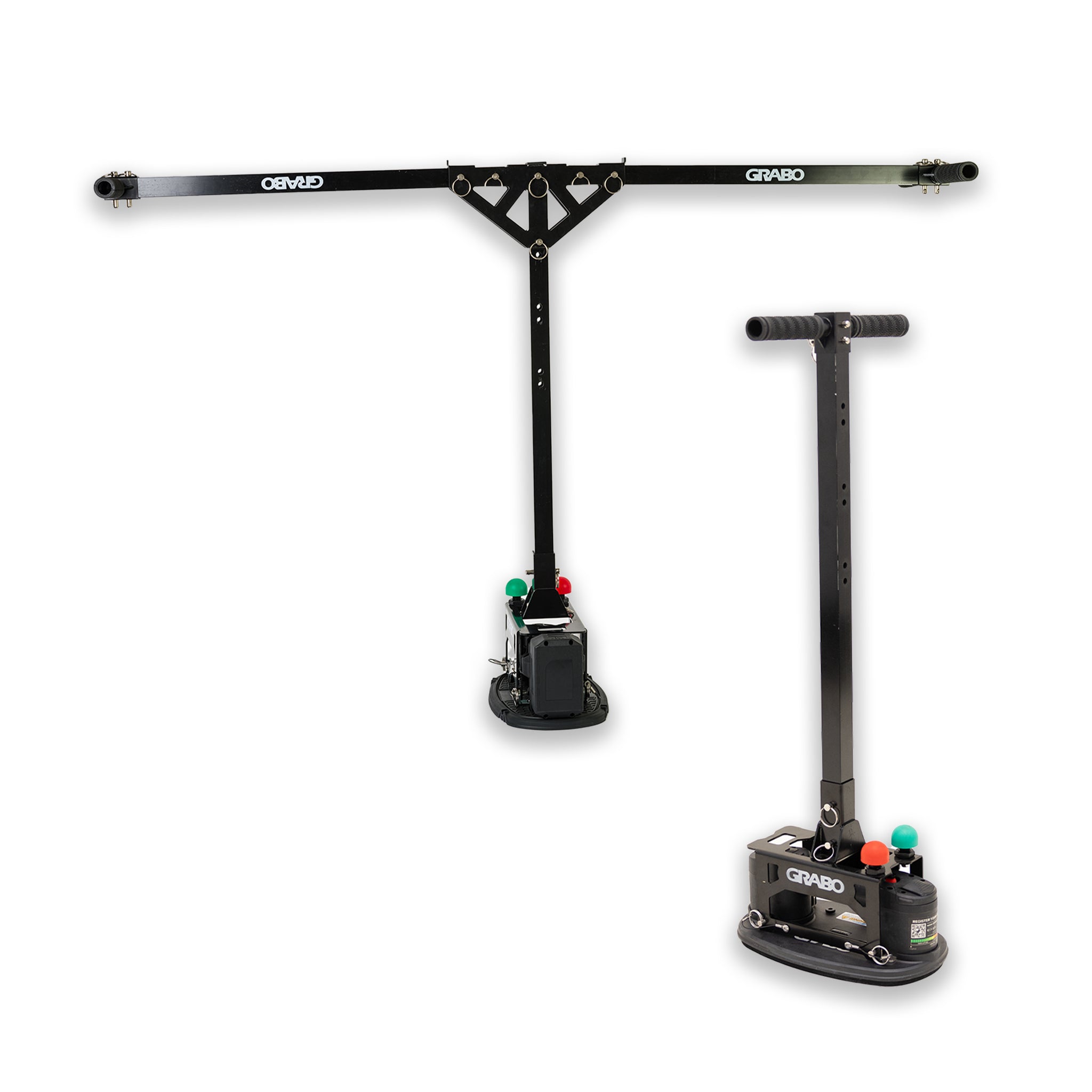 ErGuo T-Attachment for GRABO w/ Foot Control & Vertical Bar
